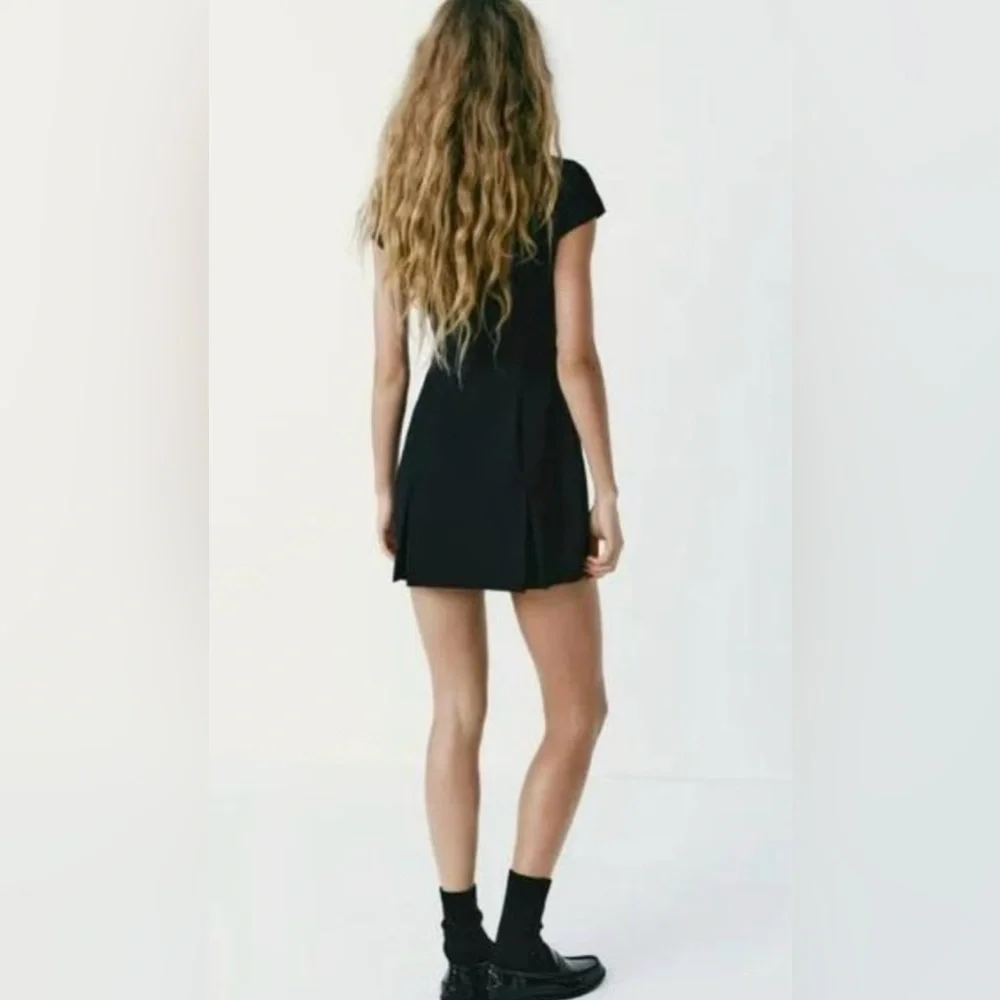 Zara Black Mini Dress - Picture 3 of 16